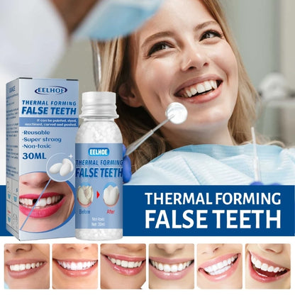Resin Temporary Tooth Repair Glue – 10ml/20ml/30ml, Teeth Gaps & False Teeth Adhesive, Whitening Tooth Beauty Denture Repair