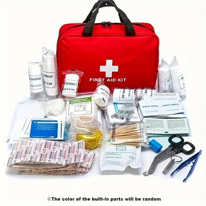 Premium Compact First Aid Kit for Home, Office, Car, Travel, Camping & Emergency Preparedness