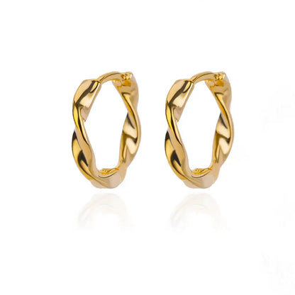 2024 Stainless Steel Square Earrings – Trendy Fashion Jewelry for Women & Girls