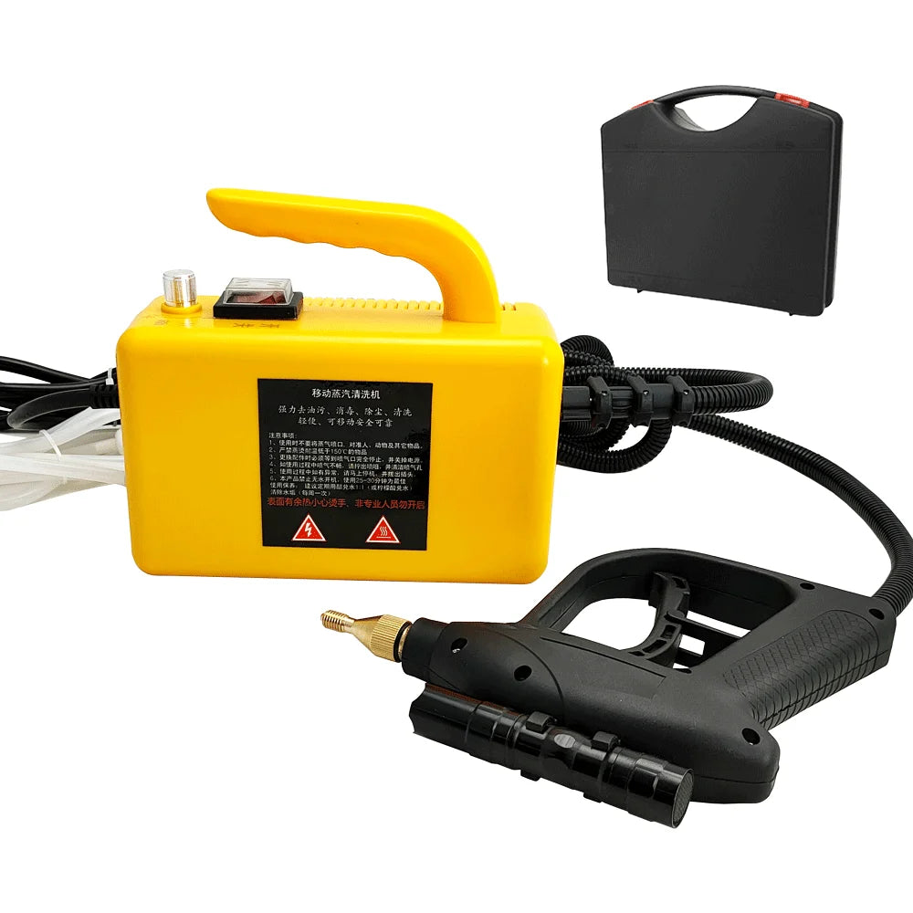 High-Temperature Home Steam Cleaner – Sterilization for Air Conditioning, Kitchen Hood & Car, 110V/220V