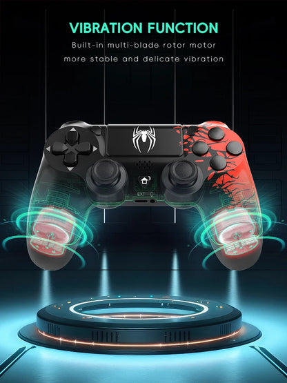 DATA FROG Wireless Bluetooth Game Controller – Spider Gamepad for PS4 Slim/Pro & PC Gaming Joystick