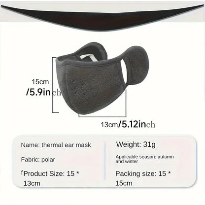 Winter Full Cover Face Mask - Warm, Windproof, Breathable, Dustproof & Reusable Outdoor Mask