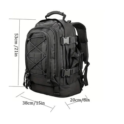 Outdoor Tactical Military Backpack | Large Capacity 40L-64L | Travel Hiking Camping Fishing Tool Bag for Men Women