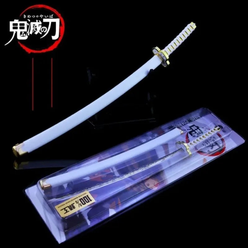 25cm Demon Slayer Katana – Kimetsu No Yaiba Real-Size Samurai Sword Anime Cosplay Prop & Home Decor