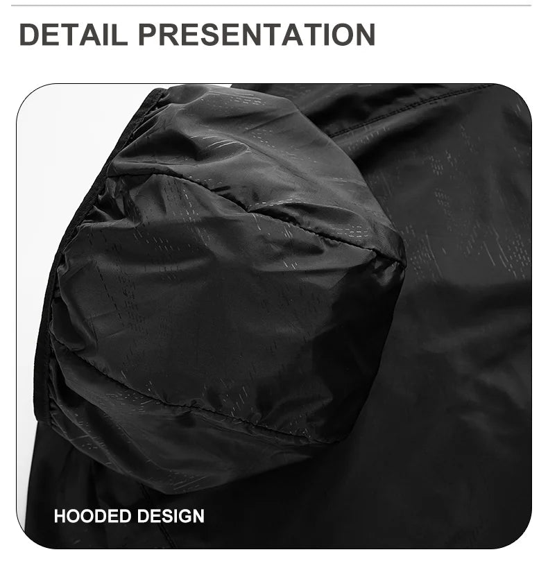 LNGXO Waterproof Hiking Jackets – Sun Protection, Windbreaker, Camping & Climbing Rain Coat, Unisex Portable Outdoor Wear