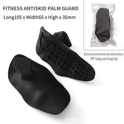 Gym Gloves with Silicone Palm Grip – Hand Protection for Weightlifting, Crosstraining, Gymnastics & Exercise