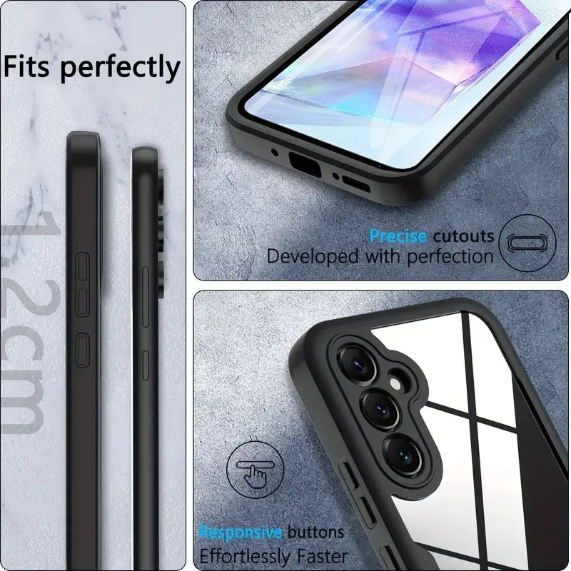 Samsung 360 Full-Cover Protective Case - Shockproof Screen Protection Phone Cover