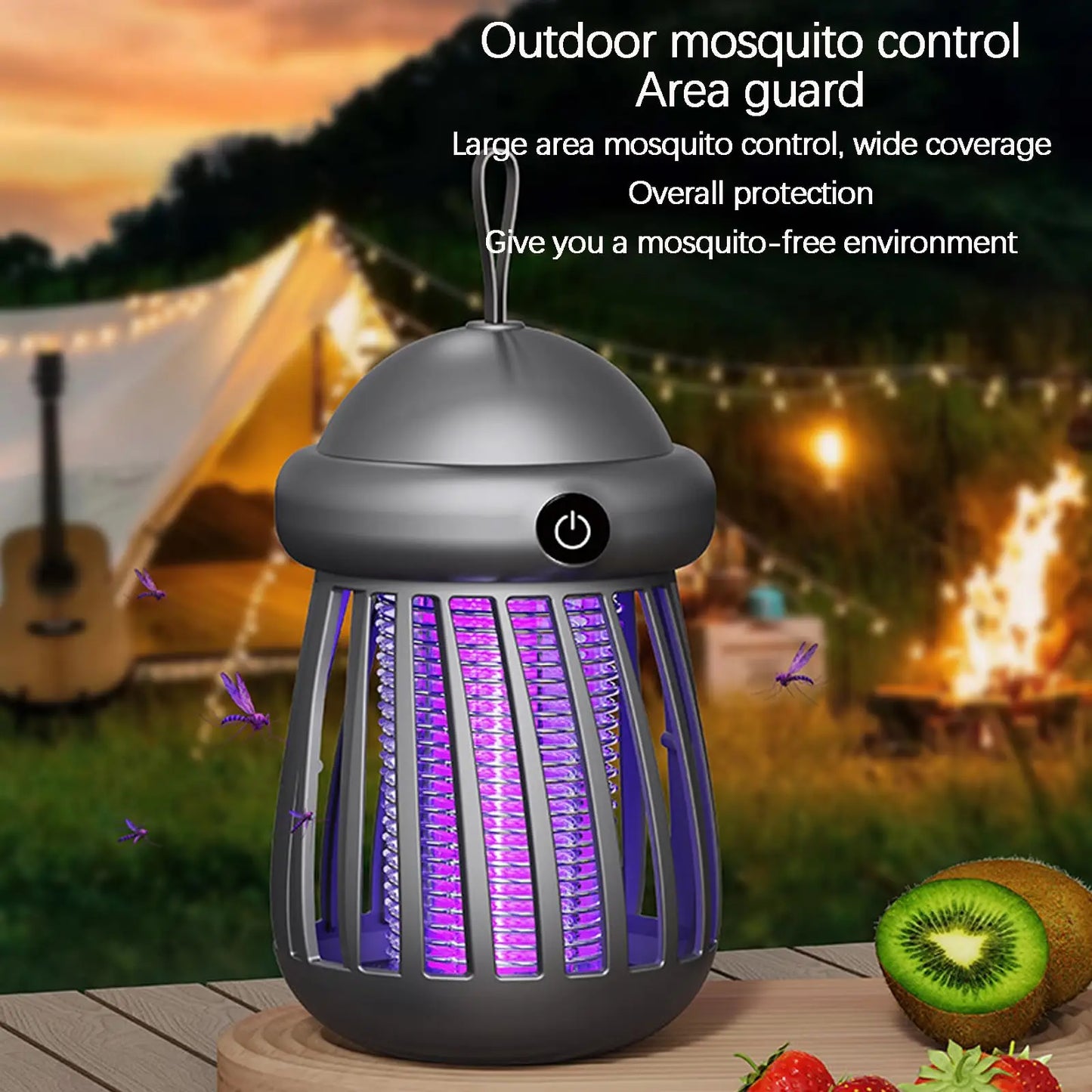 Cordless LED Camping Light - Waterproof Outdoor & Indoor Portable Lamp for Travel, Hiking & Picnic
