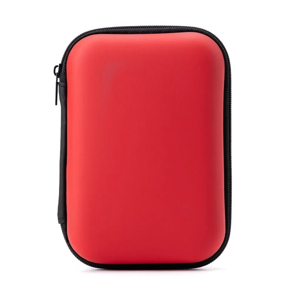 5.5-inch Portable EVA Game Console Storage Bag – Multi-Color Protective Case for GB300, FC, RG35XX Handhelds