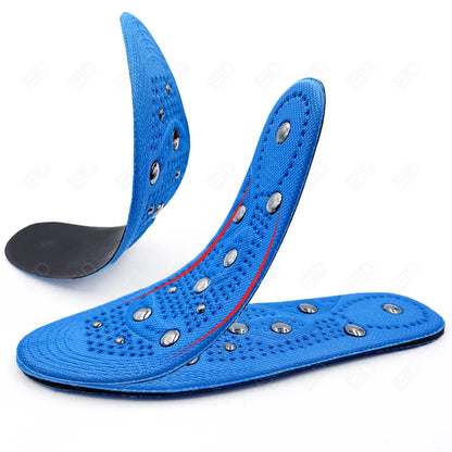 EiD Magnetic Therapy Foot Insoles – Soft Acupressure Sports Cushion for Men & Women