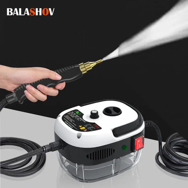 High-Temperature Steam Cleaner for Home and Car - Sterilization, Air Conditioning, Kitchen Hood Cleaning - 110V US Plug / 220V EU Plug