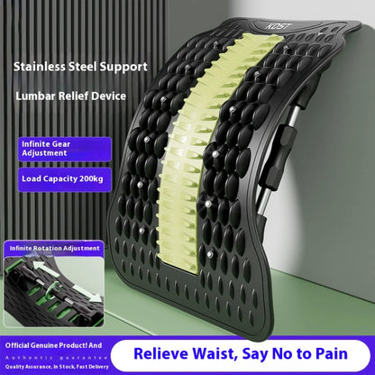12-Magnet Lumbar Back Stretcher – Vertebrae Relaxer for Humpback Correction, Pain Relief, and Posture Shaping