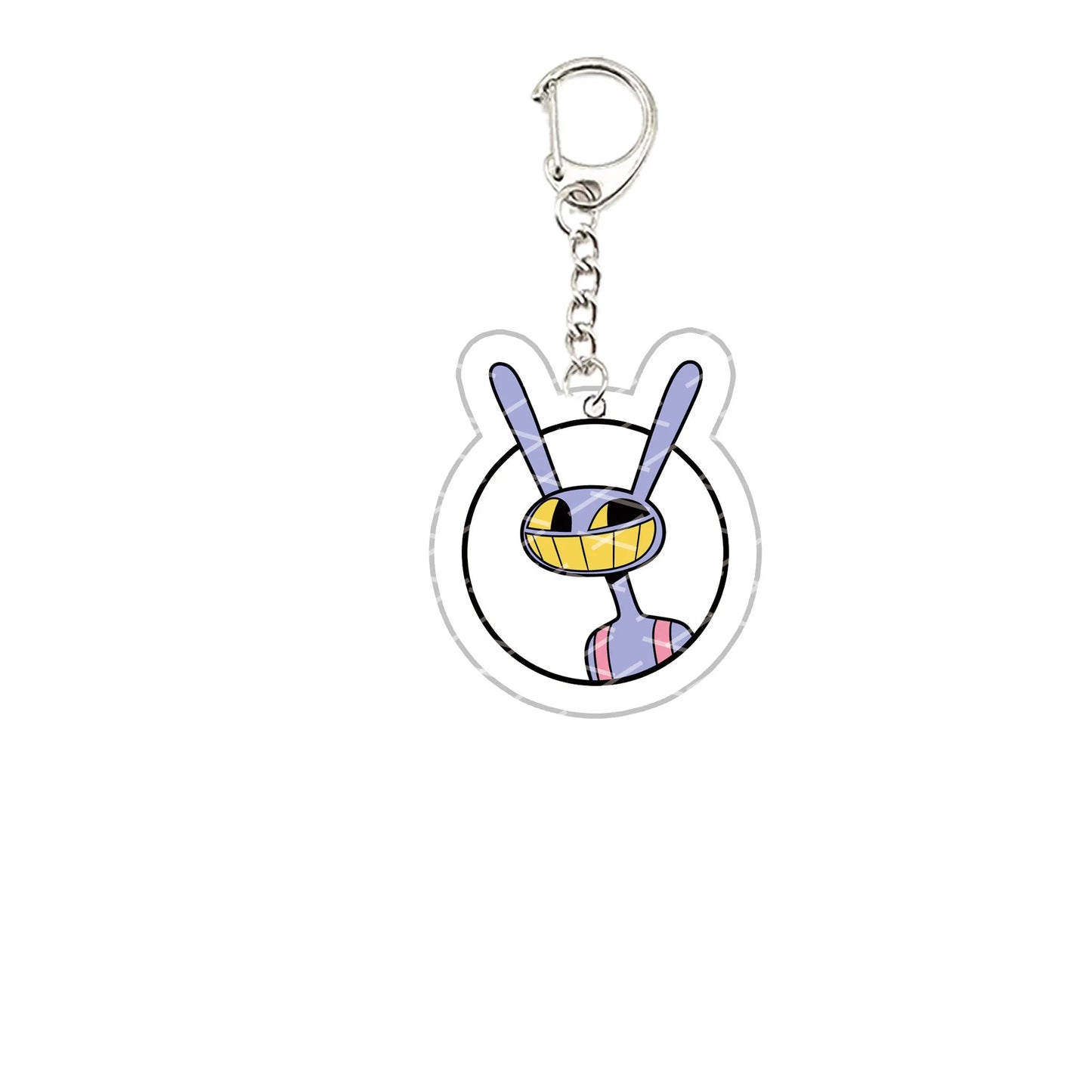 The Amazing Digital Circus Acrylic Keychain – Pomni, Jax, Ragatha, Gangle & Kinger Fan Gift Keyring for Bags & Accessories