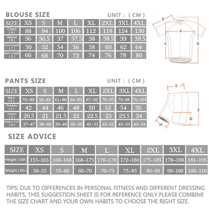 2025 RCN Team Cycling Jersey Set – Summer Breathable Road & MTB Bike Riding Uniform, Sports Cycling Kit