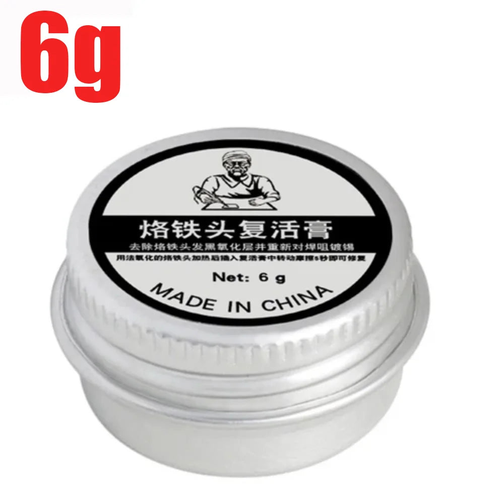 Soldering Iron Tip Refresher Paste - 150-6G Cleaning Cream for Tin Recovery and Iron Head Maintenance