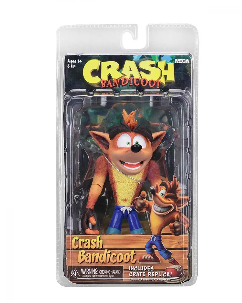 Crash Bandicoot Action Figure Toy – N. Sane Trilogy Game Character Collectible Gift