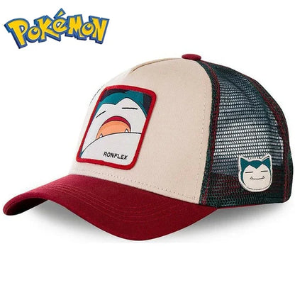 Pikachu Anime Baseball Cap - Adjustable Cartoon Cosplay Hat for Men, Women & Kids Sports Hip Hop Style Gift