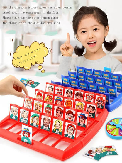 Head Game Logical Thinking Puzzle – Guess Who I Am, Parent-Child Interactive Board Game for Children