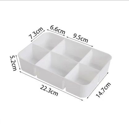 4-Layer Stackable Transparent Organizer – Multi-Tier Plastic Storage Box for Kids Toys, Makeup, Jewelry, Office & School