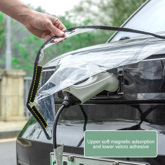 New Energy Car Charging Rain Cover – Universal Waterproof Outdoor Protection for Electric Car Charging Gun, Rain & Snow Cover Accessories