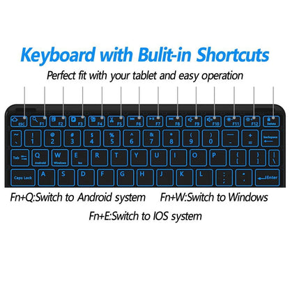 Lenovo Tab M11 11" Case with Bluetooth Keyboard – Smart Stand Cover for Xiaoxin Pad 2024/2025