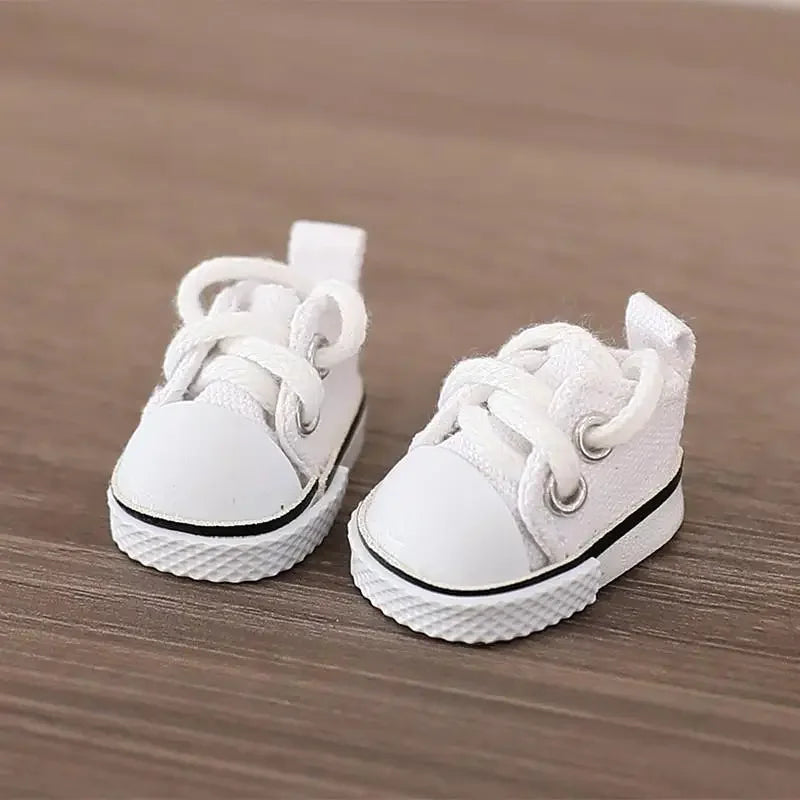 LABUBU 17cm Cotton Doll Shoes - Casual Sports Footwear for Dolls & Accessories
