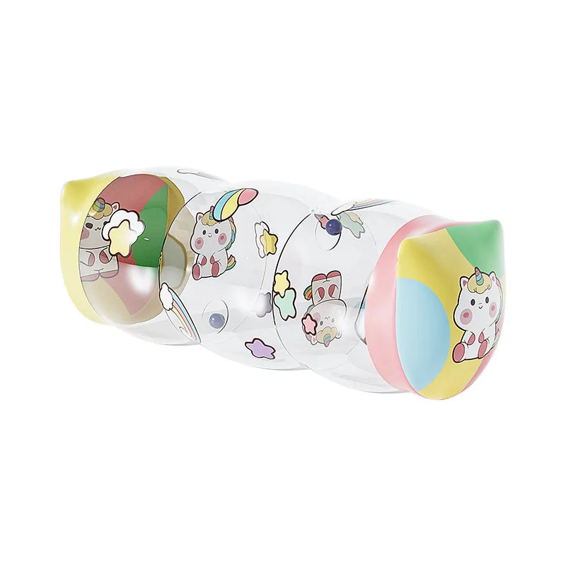 Baby Crawl-Along Roller and Drop Maze - Interactive Tummy Time Activity Center for Early Learning and Motor Skills Development