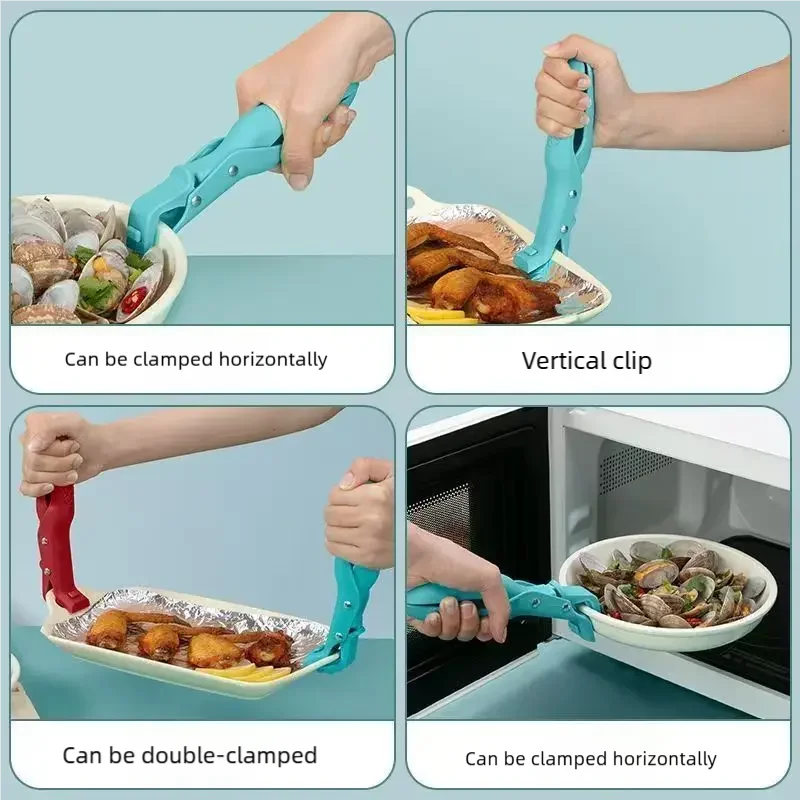 Silicone Anti-Scald Bowl Holder Clip – Multi-Purpose Kitchen Heat-Resistant Pot Grip Tool for Safe Handling, Model YM132