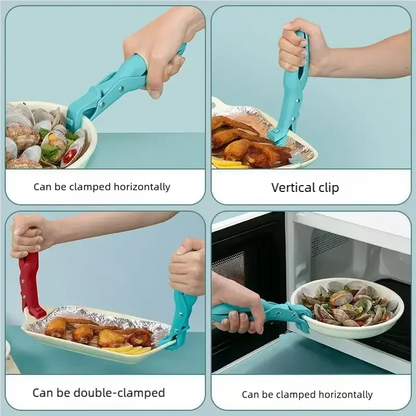 Silicone Anti-Scald Bowl Holder Clip – Multi-Purpose Kitchen Heat-Resistant Pot Grip Tool for Safe Handling, Model YM132