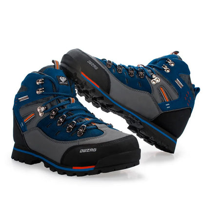 Men’s Hiking & Mountain Climbing Shoes – Outdoor Sneakers, Casual Fashion Snow Boots