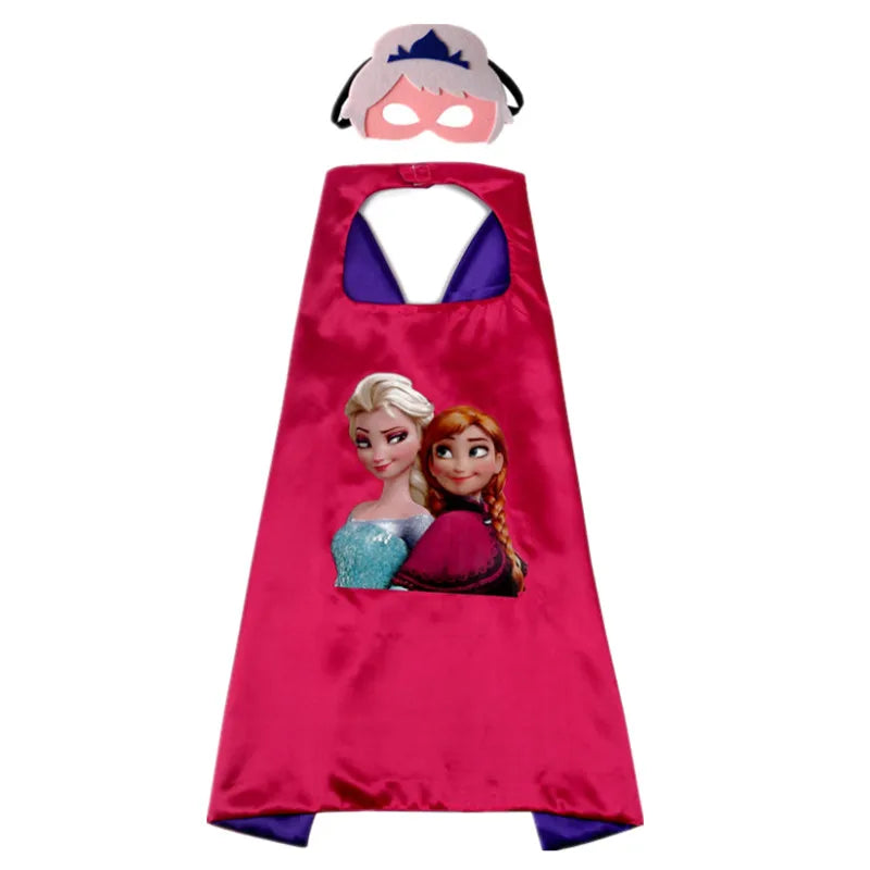 Kids Superhero Capes Costume Set for Boys (Ages 3–10) – Cartoon Dress-Up Capes for Parties, Playtime & Easter Gifts