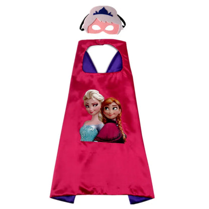 Kids Superhero Capes Costume Set for Boys (Ages 3–10) – Cartoon Dress-Up Capes for Parties, Playtime & Easter Gifts
