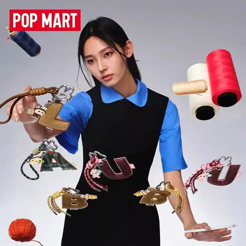 POP MART The Monsters Pin for Love – Letter Pendant Blind Box Mystery Toy, Anime Figure Ornament Gift