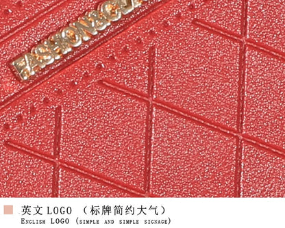Long Women’s PU Leather Wallet – Double Zipper Tassel Clutch with Coin Purse & Card Holder