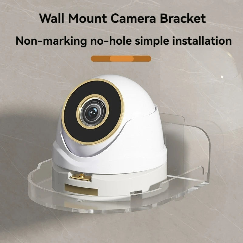 Universal Non-Drilling Wall Mount for CCTV Camera, Durable and Space-Saving Storage Holder