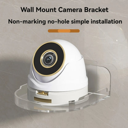 Universal Non-Drilling Wall Mount for CCTV Camera, Durable and Space-Saving Storage Holder