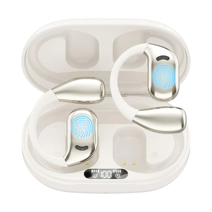 Language Translator Earbuds — Real-Time Translation Headphones, IPX5 Waterproof, Simultaneous Interpretation Wireless Earphones