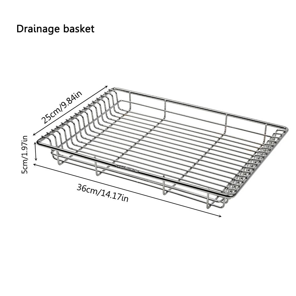 Detachable Stainless Steel Spider Stove Table Board – Flexible Drain Basket for IGT Series