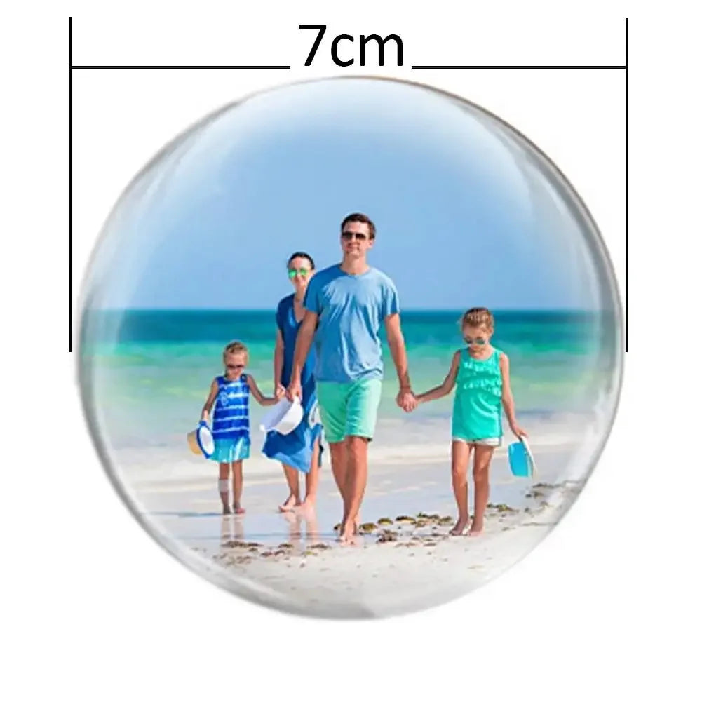 2.7" Video Crystal Ball Lamp – Memory Art Glass Spherical Pixel Display with 4GB Video Player for Wedding and Anniversary
