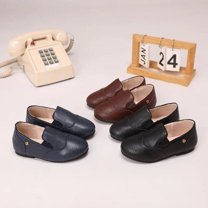 Kids Leather Shoes - Soft Mary Jane & Oxford Flats for Baby Girls and Boys, Princess & Dress Style