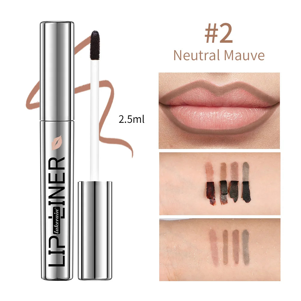 Peel Off Lip Stain Pencil - Matte Waterproof Long Lasting Smudge Proof Lip Liner Tattoo Makeup