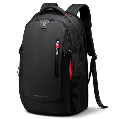 OIWAS 14" Laptop Backpack – 29L Waterproof Nylon School, Travel & Casual Bag for Teenagers & Men