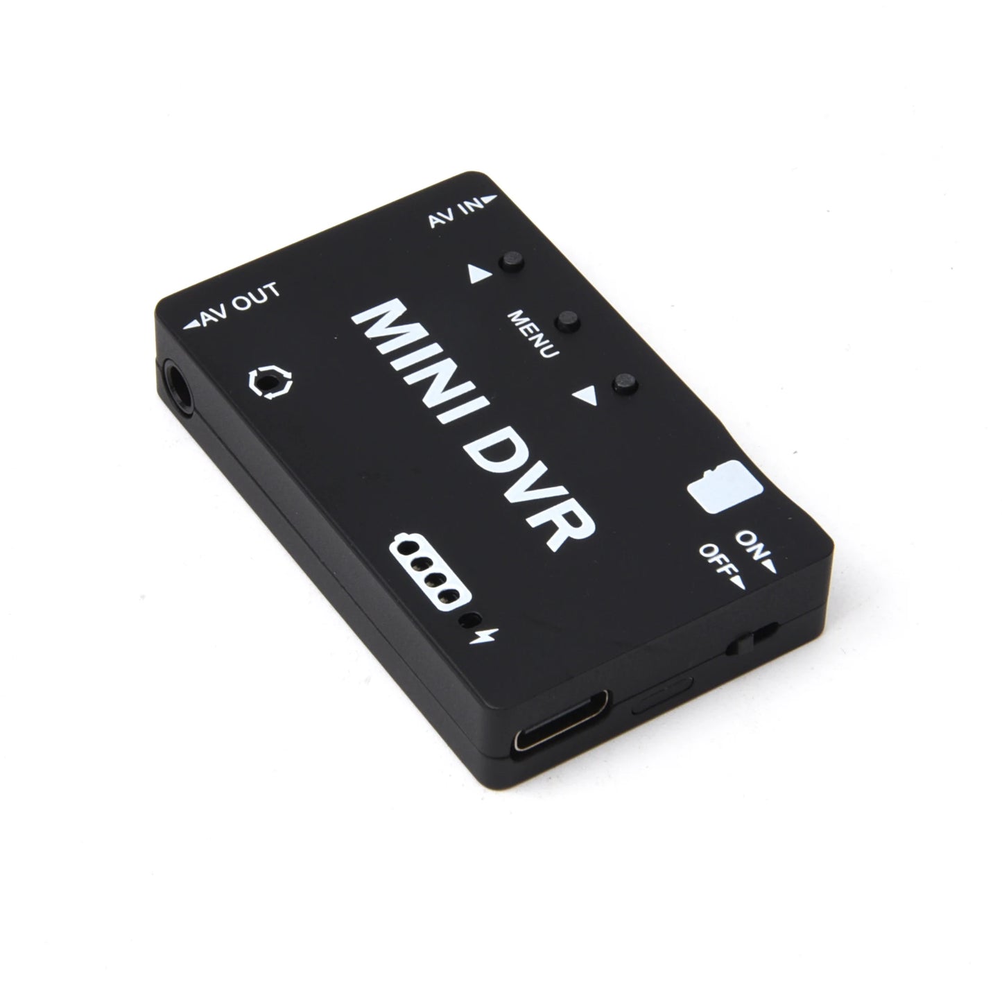 Mini FPV DVR Video Audio Recorder with Built-In Battery for RC Drones VR Goggles and FPV Monitors