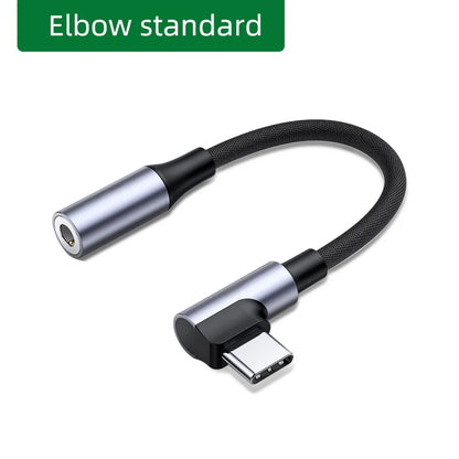 USB-C to 3.5mm Audio Adapter – Type-C to Headphone Jack with 24bit/96kHz HiFi DAC for Galaxy S23, S22, S21, S20