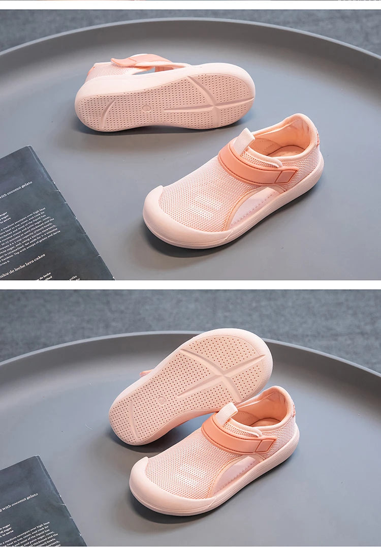 Kids’ Breathable Sport Sandals – Lightweight Summer Beach Shoes, Closed-Toe Casual Sandals for Boys & Girls