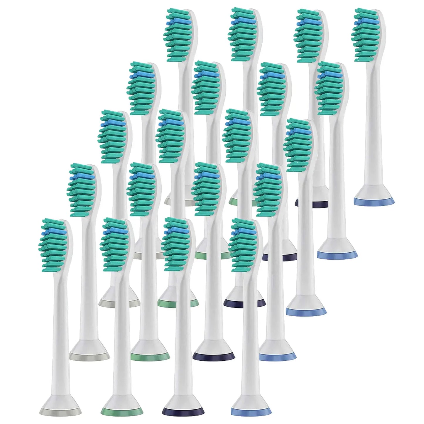 4-32PCS Replacement Toothbrush Heads – Compatible with Philips Sonicare Electric Toothbrush Models 1100/2100/4100/4300/5100/5300/6100