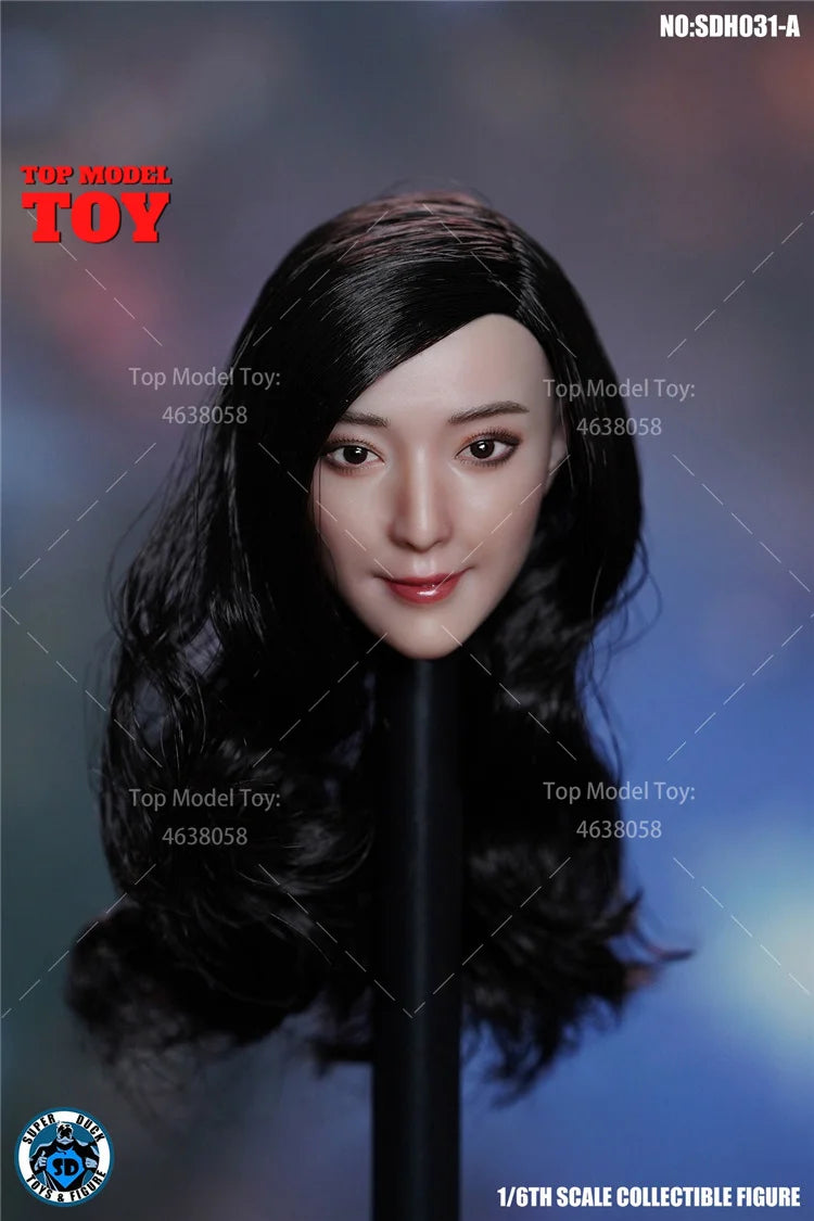 SUPER DUCK 1/6 Scale Beauty Head Sculpt — SDH018/024/027/028/030/032/042 for 12" TBL PH JO Action Figures