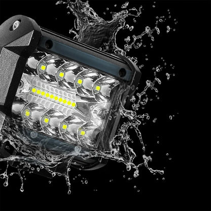 12V 60W LED Light Bar – Off-Road Spot & Flood Combo Work Light for Truck, Car, SUV, ATV, UTV & 4WD Headlight Lighting Accessories
