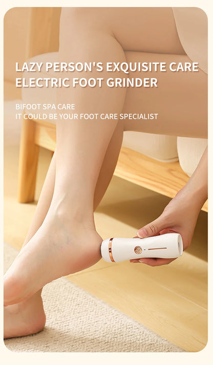 HOMFISH Electric Foot Grinder – Automatic Callus Remover Pedicure Machine for Smooth and Beautiful Feet