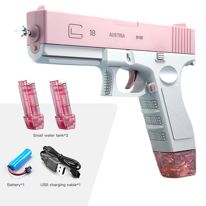 M416 Electric Water Gun – Full Automatic Shooting Toy for Kids, Boys, Girls & Adults, Summer Beach Outdoor Fun Gift